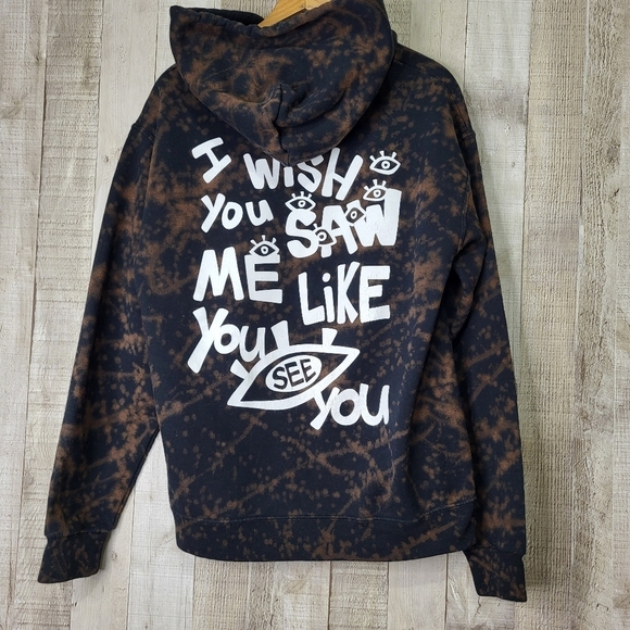 Rare Lil Darkie The Dark Army Hoodie. Size Medium - Picture 5 of 8